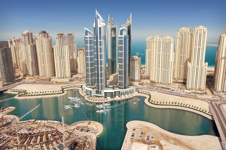 Explore Dubai's stunning skyline and iconic landmarks including the luxurious Dubai Marina and the magnificent Palm Jumeirah as you embark on an unforgettable private tour.